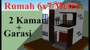 ❤ cek denah rumah 3 kamar yang elegan berikut ini. Desain Rumah Minimalis 8x9 Meter Dengan 2 Kamar Mzu Official Youtube