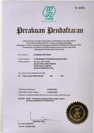Apabila anda daftar mof anda akan mendapat lesen kewangan mof. Rujukan Permohonan Dan Panduan Pendaftaran Cidb Daftarsyarikat Biz