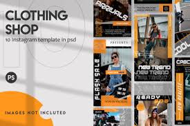 Look no further, we have taken the best lego design software and looked around for you! Clothing Store Instagram Stories Set In Social Media Templates On Yellow Images Creative Store