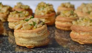 Spiced Smoked Haddock Vol Au Vents Vol Au Vent Buffet Food Cooking Recipes