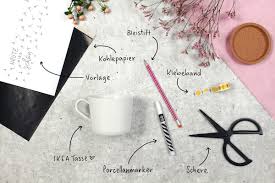 Wenn du dich sicher genug fühlst, überträgst du deinen entwurf mit einem porzellanstift auf die tasse. Diy Ideen Tassen Bemalen Beschriften Ikea Deutschland