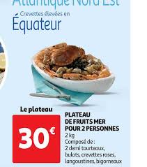 Offre Plateau De Fruits Mer Pour 2 Personnes Chez Auchan Direct