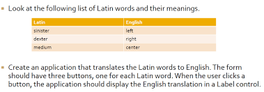 How to use semi in a sentence. Solved Look At The Following List Of Latin Words And Thei Chegg Com