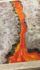 Lava Fire Table Design Epoxy Lava Resin Epoxtable Wood Table Tennistable Legotable Puzzletable Wood Resin Table Epoxy Resin Wood Wood Table Design