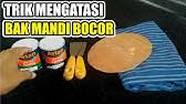 Dak beton di rumah yang biasa digunakan sebagai tempat jemur balkon ataupun talang air. Cara Membetulkan Bak Mandi Bocor Rembes Yang Awet Youtube