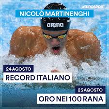 In acqua mi sentivo benissimo, mi sono divertito. Nicolo Martinenghi Tete Frog Twitter