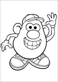 Coloring books for boys and girls of all ages. Kids N Fun Coloring Page Mr Potato Head Mr Potato Head Cool Coloring Pages Coloring Pages Love Coloring Pages
