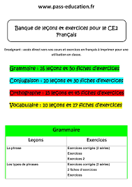 Complète ce texte avec l'auxiliaire qui convient pour que le verbe soit. Calameo Ce2 Francais Banque De Lecons Et Exercices