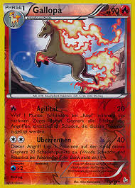 Rapidash is a fire type pokémon introduced in generation 1.it is known as the fire horse pokémon. Gallopa Flammenmeer Boosterserien Einzelkarten Pokemon Mawo Cards