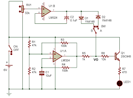 Http Www Zpag Net Electroniques English Op Amp Upperlower Limiter Circuit Usin Opamp Html Circuit Amplifier Guitar Effects