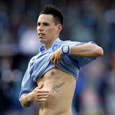 €4.00m* jul 27, 1987 in banská.facts and data. Marek Hamsik With A Kirsten Tattoo It S Really To Me Ok Napoli Marek Hamsik Fear 3 Football