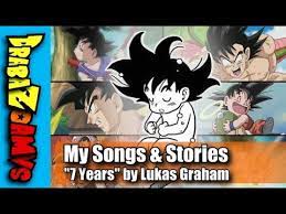 Dragon ball 7 years old. My Songs Stories Dbz Amv 7 Years By Lukas Graham Youtube