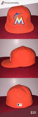 Miami Marlins Authentic Collection 59fifty Fitted Miami Marlins Accessories Hats Collection