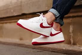 Nike Air Force 1 Low Retro White University Red Big Sale Https Www Kicks Crew Com Detail 14206 Nike Air Force 1 Low Ret Black Nikes Nike Nike Shoes Jordans