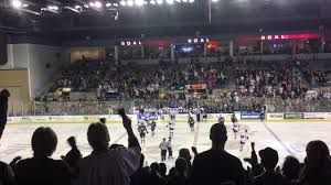 The rapid city rush are a professional ice hockey team in the echl based in rapid city, south dakota, and play their home games at the rushmore plaza civic center. Rapid City Rush Goal Youtube