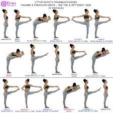 The pose is entered by lying down on one's back, raising one leg. Utthita Hasta Padangusthasana Elena Miss Yoga In 2021 Vinyasa Ashtanga Yoga