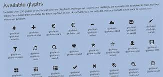 How To Use Bootstrap 3 Glyphicons Halflings Set With Bootstrap 4