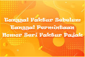 Syarat permintaan nomor seri faktur pajak. Tanggal Faktur Sebelum Tanggal Permintaan Nomor Seri Faktur Pajak Kak Raffi