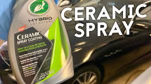 Turtle Wax Hybrid Solutions Ceramic Spray Coating Review Youtube