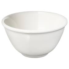 Vardagen Schussel Elfenbeinweiss Ikea Osterreich In 2020 Bowl Tableware White Bowls