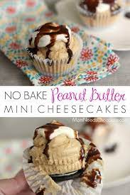 No Bake Mini Peanut Butter Cheesecakes Recipe Cheesecake Recipes Baking Dessert Recipes Easy