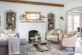 Fixer Upper Stylish Update For A Vintage Tudor Hgtv S Fixer Upper With Chip And Joanna Gaine Fixer Upper Living Room Farm House Living Room Home Living Room