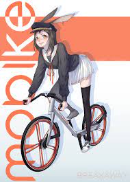 mobike breakaway バイクアート サイクリングアート 自転車ガール