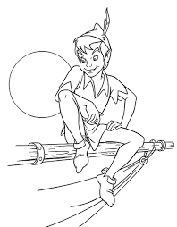 Free Printable Peter Pan Coloring Pages For Kids Disney Coloring Pages Tinkerbell Coloring Pages Peter Pan Coloring Pages