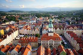Jelenia góra, flugplatz, ist in jelenia góra. Jelenia Gora Parel Van De Reuzengebergte