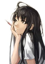 Hmmmm Please Guys Give Me A Drawing Request I M Sooo Bored Please I Ll Do Oc S And I Ll Redraw Our Oc S No Animals Or Real Lif Kawaii Anime Manga Girl Anime