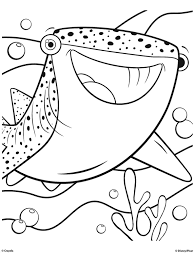 These pages can be printed and obtained for personal use. Finding Dory Destiny The Whale Shark Coloring Page Crayola Com