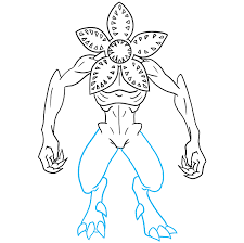 Watch this tutorial to learn how to draw my version of demogorgon skin from fortnite season 9. How To Draw The Demogorgon From Stranger Things Really Easy Drawing Tutorial