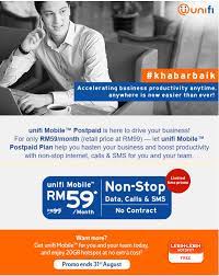 Unifi mobile is a malaysian converged telecommunications, broadband and 4g service provider. Unifi Mobile Offers Business Users Unlimited Data Calls And Sms For Rm59 Month Soyacincau Com