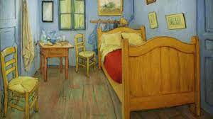 The first, in the van gogh museum in amsterdam, was executed in october 1888, and damaged during a flood that occurred while the painter was in hospital in arles. Vincent Van Gogh S Bedroom In Arles Youtube