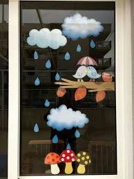 20 Beautiful Decorating Ideas Are Right For Window In The Rainy Season Home Homedecor Homedecorideas Fall Crafts For Kids School Decorations Crafts