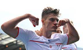 Шик патрик (patrik schick) футбол нападающий чехия 24.01.1996. N Nly8kxff6tqm