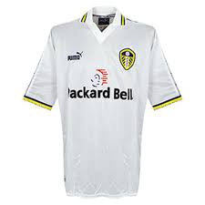 1998 leeds united away retro soccer jersey. Retro Leeds United Home Football Shirt 98 00 Soccerlord