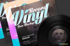 Download Free Record Album Mockup Zippypixels Record Album Records Album PSD Mockup Templates