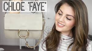 Unboxing my CHLOE 'FAYE' Small Handbag
