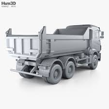 3d Model Of Kamaz 65802 Dumper Truck 2013 In 2020 Dumper Truck Trucks 3d Model
