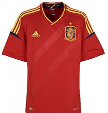 Nous magasins vendant maillot foot pas cher, survetement. Maillots Espagne Euro 2012 Domicile Et Exterieur