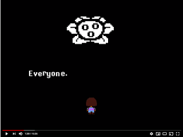 Do you guys remember how omega flowey talks about monsters. Everyone Flowey While Displaying Three Circles On His Face Undertale