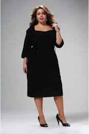 Women Fashion Tops Plus Size Black Dresses Fashion Large Women Clothing
