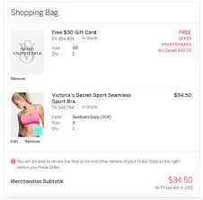 Victoria's secret discount codes gift card generator!! Hot Victoria S Secret Free 30 Gift Card With Any Sport Bra Purchase As Low As 4 50 For Sports Bra Dapper Deals