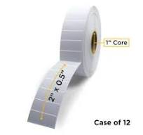 Clover Non-OEM New Thermal Transfer Label Roll 1.0" ID x 5.0 ...