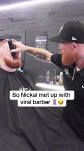 Bo Nickal x Bo Nickal 😂#bonickal #barber #funny #ufc @choppedbystev0