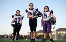 Find the perfect football pictures with players included for your project. Kids In Sports Girls Can Play Football Too Therecord Com