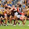 Where can i stream hawthorn vs essendon? 1