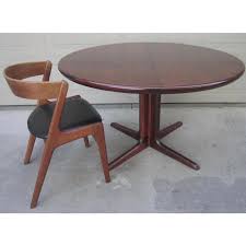 Skovby Mobelfabrik A S Vintage Skovby Rosewood Round Oval Extension Dining Table For Sale Image 4 Of 12 Dining Table Dining Round Dining Table