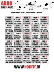 Defi 30 Jours Programme Recherche Google Sports Crossfit Workouts Motivation